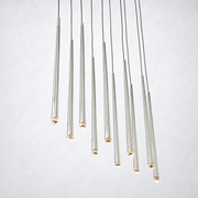 Aurelia Tubular Linear Chandelier