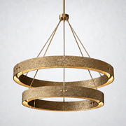 Belvedere 2-Tier Round Chandelier 60