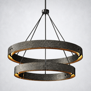 Belvedere 2-Tier Round Chandelier 60