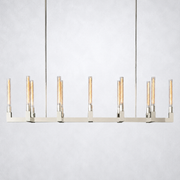 Imperial Glass Linear Chandelier 67