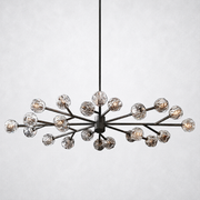 Meridian Clear Crystal Round Chandelier 72