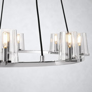 Celeste Glass Round Chandelier