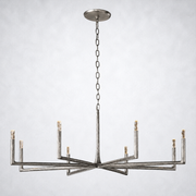 Brilliance Round Chandelier 60”