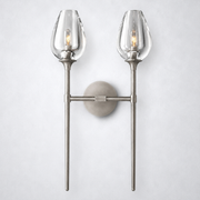 Avalon Glass Double Wall Sconce