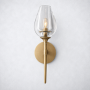 Avalon Glass Single Sconce