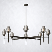 Avalon Round Chandelier 54''