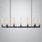 Imperial Glass Linear Chandelier 67