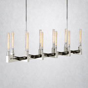 Imperial Glass Linear Chandelier 67