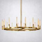 Imperial Glass Round Chandelier 72