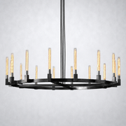 Imperial Glass Round Chandelier 72