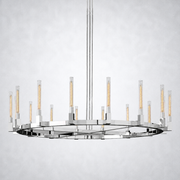 Imperial Glass Round Chandelier 72