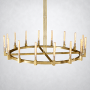 Imperial Glass Round Chandelier 72