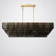 Astra Glass Rectangle Chandelier