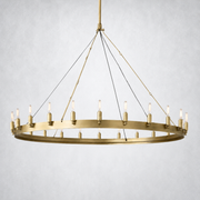 Halo Vintage Filament Round Chandelier