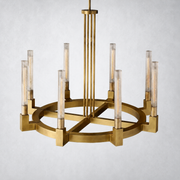 Imperial Glass Round Chandelier 36