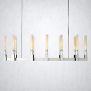Imperial Glass Linear Chandelier 55