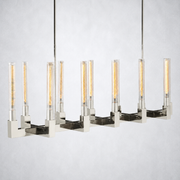 Imperial Glass Linear Chandelier 55