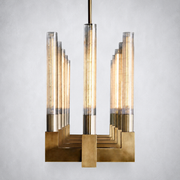 Imperial Glass Linear Chandelier 55