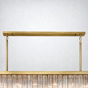 Signature Rectangular Chandelier 73”