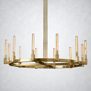 Imperial Glass Round Chandelier 60
