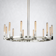 Imperial Glass Round Chandelier 60