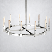 Imperial Glass Round Chandelier 60