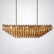 Skylark Crystal Rectangular Chandelier 54