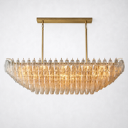 Skylark Crystal Rectangular Chandelier 54