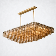 Skylark Crystal Rectangular Chandelier 54