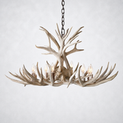 Moonlit Antler Chandelier 36