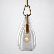 Orvelle Oval Pendant 9''