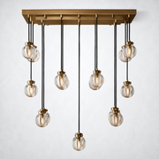 Liora Pearl Linear Chandelier 36