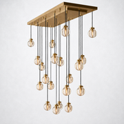 Liora Pearl Linear Chandelier 54