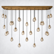 Liora Pearl Linear Chandelier 72