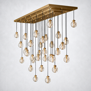 Liora Pearl Linear Chandelier 72
