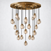 Liora Pearl Round Chandelier 38