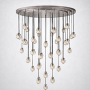 Liora Pearl Round Chandelier 48