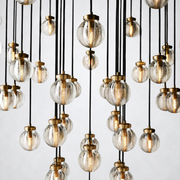 Liora Pearl Round Chandelier 48