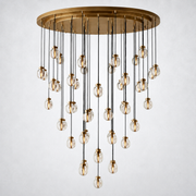 Liora Pearl Round Chandelier 48