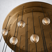 Liora Pearl Round Chandelier 60