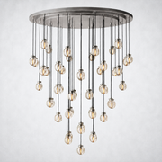 Liora Pearl Round Chandelier 60
