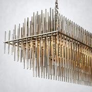 Tindra Rectangular Chandelier 54