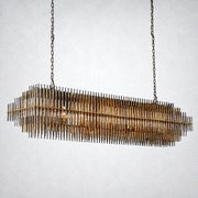 Tindra Rectangular Chandelier 54