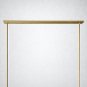 Summit Modern Fashion Glass Linear Chandelier 59''