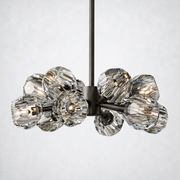 Meridian Clear Crystal Chandelier 24