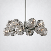 Meridian Clear Crystal Chandelier 24