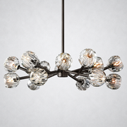 Meridian Clear Crystal Chandelier 36