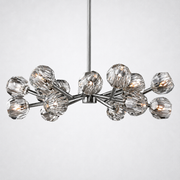 Meridian Clear Crystal Chandelier 36