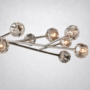 Meridian Clear Crystal Chandelier 60