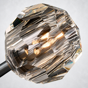 Meridian Clear Crystal Cluster Chandelier 40